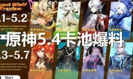 原神3.5卡池最新爆料,神秘新角色登场，元素平衡再升级